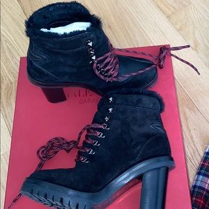 Valentino Ankle boots 💯Authentic Suede & Leather